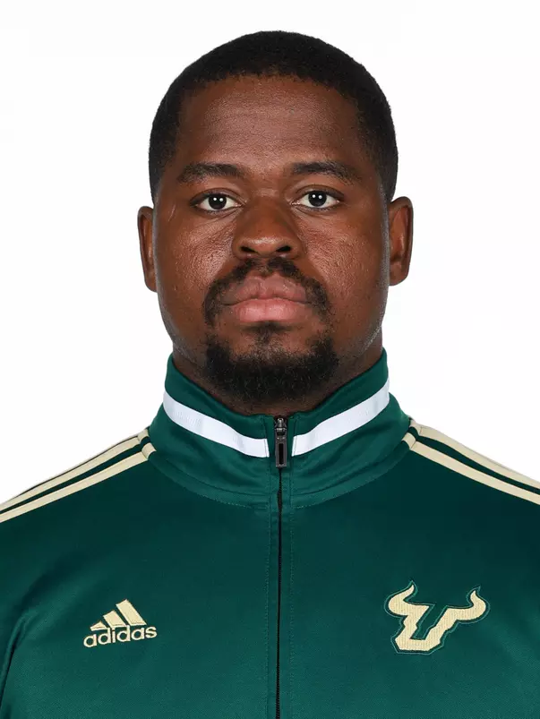 Vincent Ugwoke headshot taken on October 25, 2024.
(Chris Henry / University of South Florida Athletics)