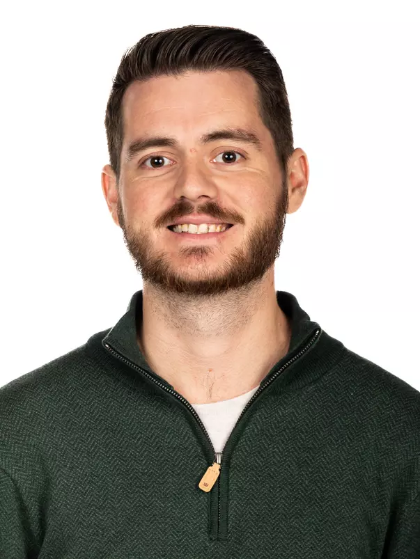 Tyler Clark headshot taken on December 2, 2024.
(Stephen Galvin / University of South Florida Athletics)