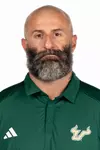 George Courides headshot taken on December 17, 2024.
(Chris Henry / University of South Florida Athletics)
