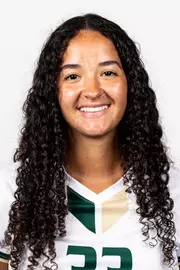Amaris Hamilton-Grein headshot taken during 2024 South Florida Women's Soccer media day on July 26, 2024.
(Stephen Galvin / University of South Florida Athletics)