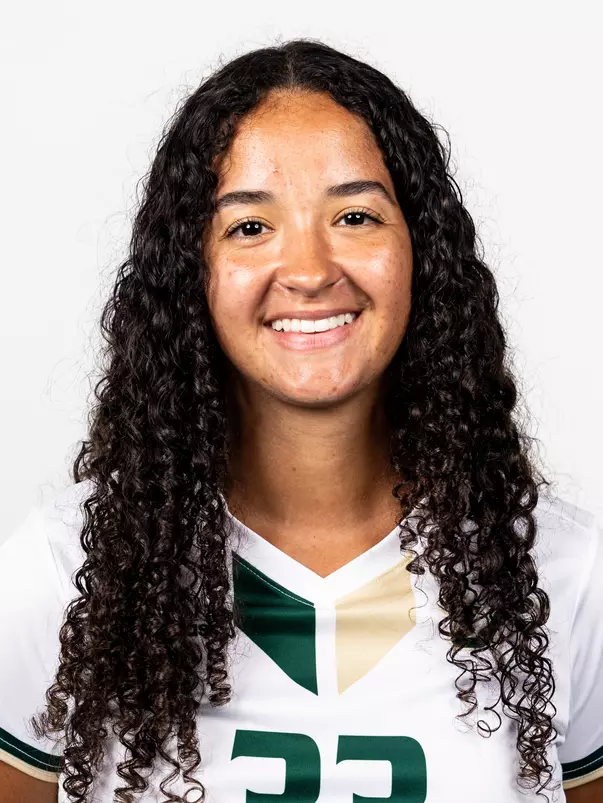 Amaris Hamilton-Grein headshot taken during 2024 South Florida Women's Soccer media day on July 26, 2024.
(Stephen Galvin / University of South Florida Athletics)