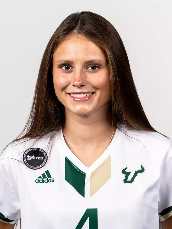 Ava Rightmire headshot taken during 2024 South Florida Women's Soccer media day on July 26, 2024.
(Stephen Galvin / University of South Florida Athletics)