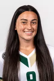 Cordelia Cross headshot taken during 2024 South Florida Women's Soccer media day on July 26, 2024.
(Stephen Galvin / University of South Florida Athletics)