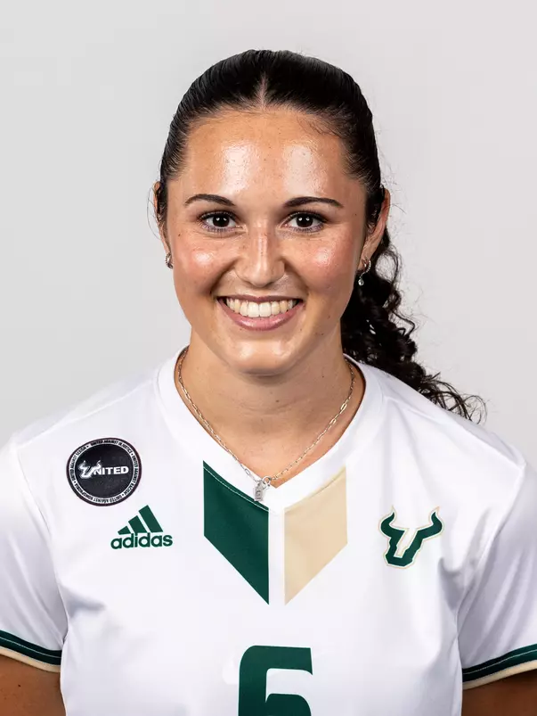 Ella Shapiro headshot taken during 2024 South Florida Women's Soccer media day on July 26, 2024.
(Stephen Galvin / University of South Florida Athletics)