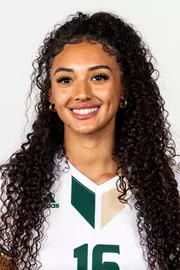 Kat Burnell headshot taken during 2024 South Florida Women's Soccer media day on July 26, 2024.
(Stephen Galvin / University of South Florida Athletics)