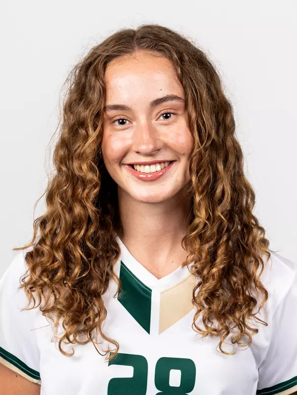 Maya Hindson headshot taken during 2024 South Florida Women's Soccer media day on July 26, 2024.
(Stephen Galvin / University of South Florida Athletics)