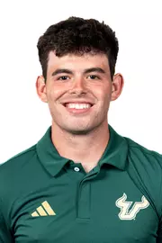 Cameron Cobb headshot taken during 2024 South Florida Football media day on July 24, 2024.
(Stephen Galvin / University of South Florida Athletics)