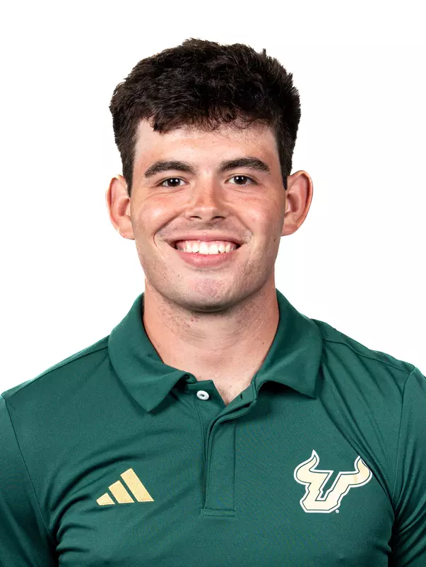 Cameron Cobb headshot taken during 2024 South Florida Football media day on July 24, 2024.
(Stephen Galvin / University of South Florida Athletics)