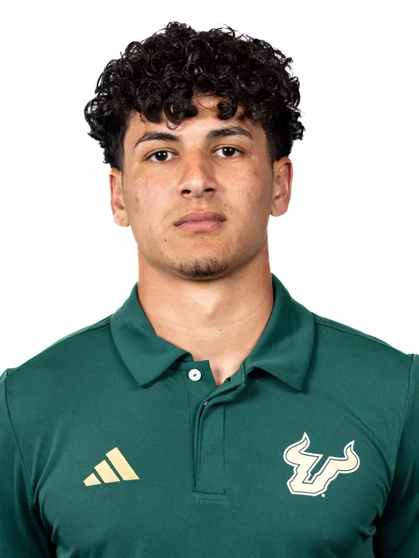 Joshua Porter headshot taken during 2024 South Florida Football media day on July 24, 2024.
(Stephen Galvin / University of South Florida Athletics)