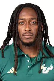 Kelley Joiner headshot taken during 2024 South Florida Football media day on July 25, 2024.
(Stephen Galvin / University of South Florida Athletics)