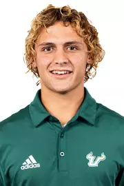 Nico Gramatica headshot taken during 2024 South Florida Football media day on July 24, 2024.
(Stephen Galvin / University of South Florida Athletics)