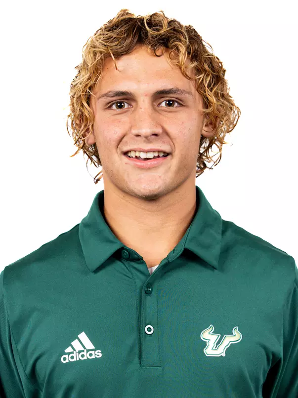 Nico Gramatica headshot taken during 2024 South Florida Football media day on July 24, 2024.
(Stephen Galvin / University of South Florida Athletics)