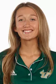 Kalea Woodward headshot taken on August 25, 2024.
(Carl Schmid / University of South Florida Athletics)