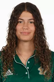 Mercedes Newland headshot taken on August 25, 2024.
(Carl Schmid / University of South Florida Athletics)