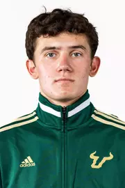 Andrew Marello headshot taken during 2024 South Florida Cross Country media day on August 23, 2024.