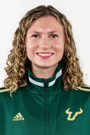 Calie Wakefield headshot taken during 2024 South Florida Cross Country media day on August 23, 2024.