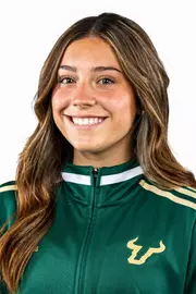 Catalina Edwards headshot taken during 2024 South Florida Cross Country media day on August 23, 2024.