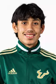 Jayven Garcia headshot taken during 2024 South Florida Cross Country media day on August 23, 2024.