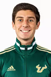 Sebastian Edwards headshot taken during 2024 South Florida Cross Country media day on August 23, 2024.
