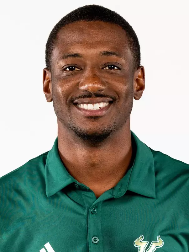 DeMarcus Van Dyke headshot taken on August 23, 2024.
(Stephen Galvin / University of South Florida Athletics)
