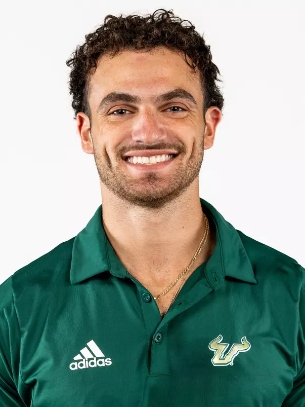 Scott Newkirk headshot taken on August 23, 2024.
(Stephen Galvin / University of South Florida Athletics)