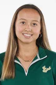 Samantha Crosby headshot taken on August 29, 2024.
(Carl Schmid / University of South Florida Athletics)