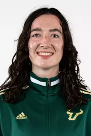 Cora Kolodge headshot taken during 2024 South Florida Cross Country media day on August 23, 2024.