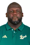 David Terry headshot taken on July 10, 2024.
(Stephen Galvin / University of South Florida Athletics)