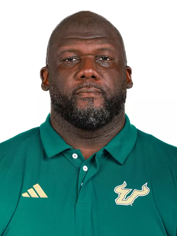 David Terry headshot taken on July 10, 2024.
(Stephen Galvin / University of South Florida Athletics)