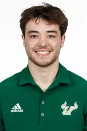 Adam Zouagui headshot taken on January 16, 2025.
(Carl Schmid / University of South Florida Athletics)