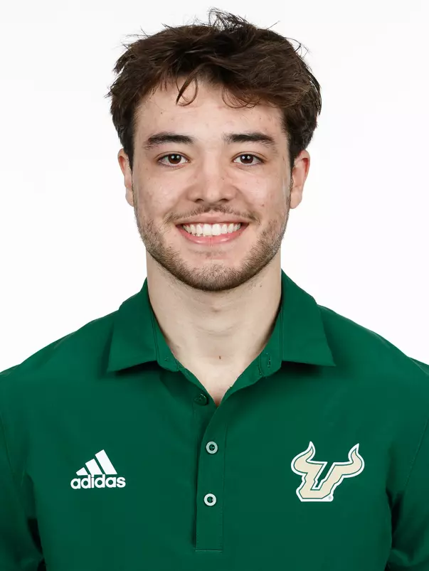 Adam Zouagui headshot taken on January 16, 2025.
(Carl Schmid / University of South Florida Athletics)