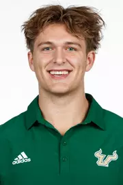 Brandon Kubay headshot taken on January 16, 2025.
(Carl Schmid / University of South Florida Athletics)