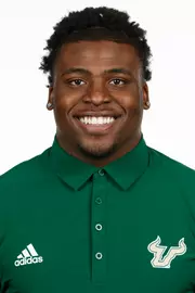 Cartevious Norton headshot taken on January 16, 2025.
(Carl Schmid / University of South Florida Athletics)