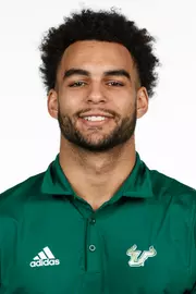 Chas Nimrod headshot taken on January 16, 2025.
(Carl Schmid / University of South Florida Athletics)