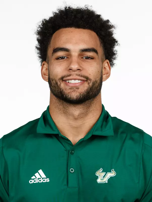 Chas Nimrod headshot taken on January 16, 2025.
(Carl Schmid / University of South Florida Athletics)