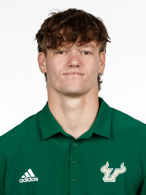 Chase Leon headshot taken on January 16, 2025.
(Carl Schmid / University of South Florida Athletics)