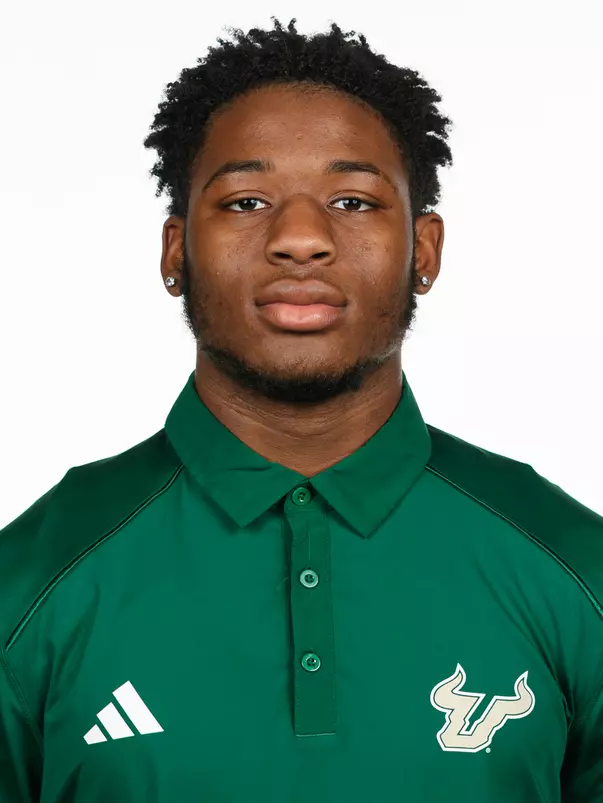 Jabari Smith headshot taken on January 16, 2025.
(Carl Schmid / University of South Florida Athletics)