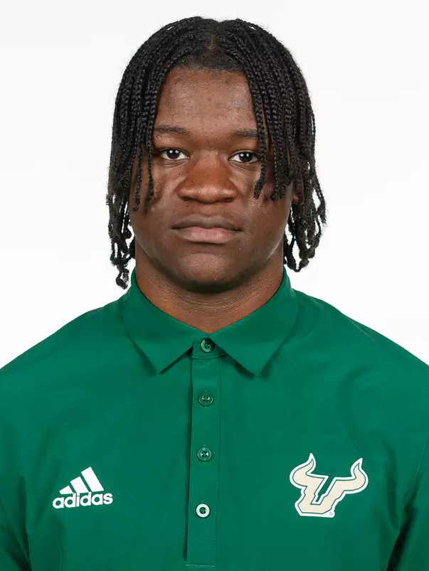 Jeremiah Koger headshot taken on January 16, 2025.
(Carl Schmid / University of South Florida Athletics)