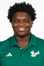 Khalil Collins headshot taken on January 16, 2025.
(Carl Schmid / University of South Florida Athletics)