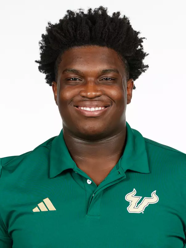 Khalil Collins headshot taken on January 16, 2025.
(Carl Schmid / University of South Florida Athletics)