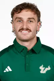 Luke Goater headshot taken on January 16, 2025.
(Carl Schmid / University of South Florida Athletics)