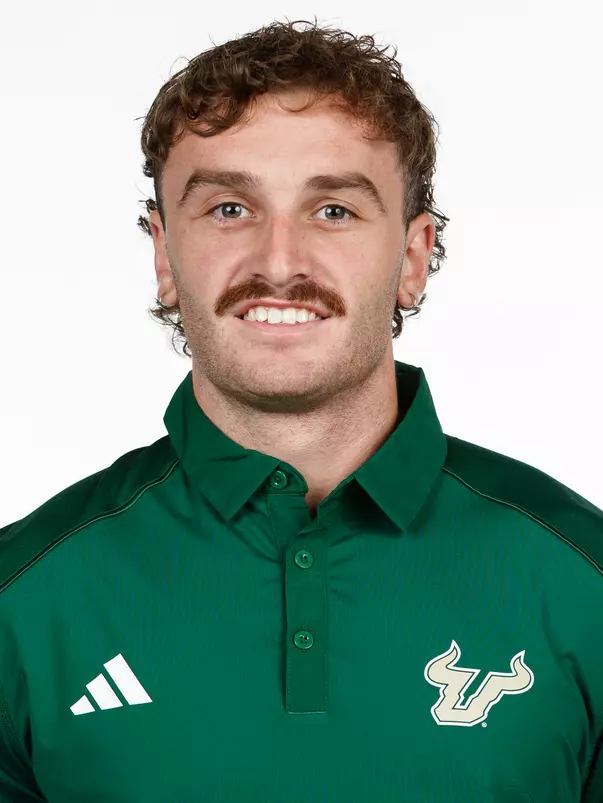 Luke Goater headshot taken on January 16, 2025.
(Carl Schmid / University of South Florida Athletics)