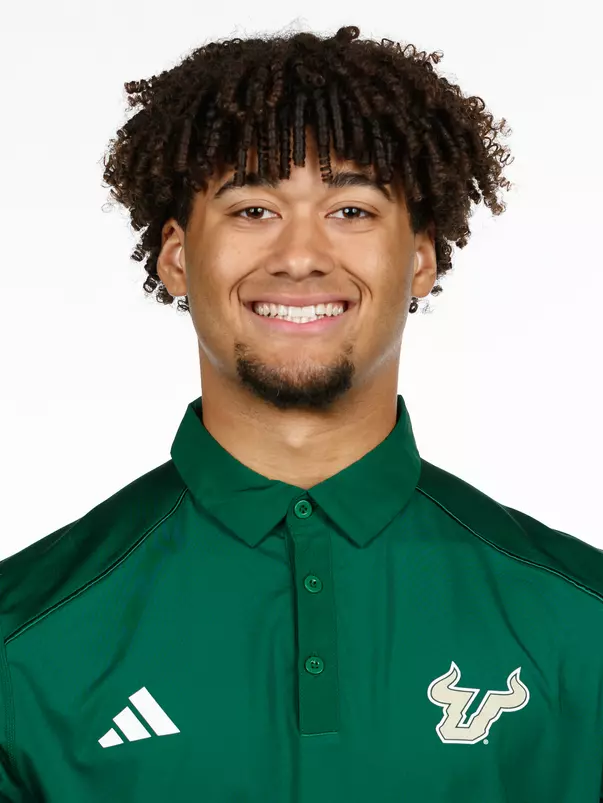 Tayte Crable headshot taken on January 16, 2025.
(Carl Schmid / University of South Florida Athletics)
