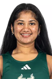 Gargi Pawar headshot taken during 2025 South Florida Women's Tennis media day on January 7, 2025.
(Aschley Joseph / University of South Florida Athletics)