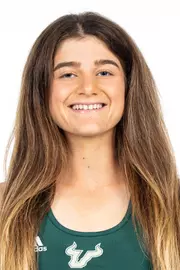 Karine Kulidjian headshot taken during 2025 South Florida Women's Tennis media day on January 7, 2025.
(Aschley Joseph / University of South Florida Athletics)