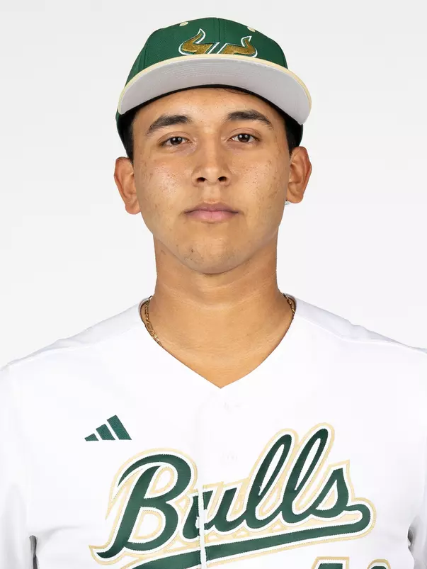 Adan Longoria headshot taken during 2025 South Florida Baseball media day on January 24, 2025.
(Chris Henry / University of South Florida Athletics)
