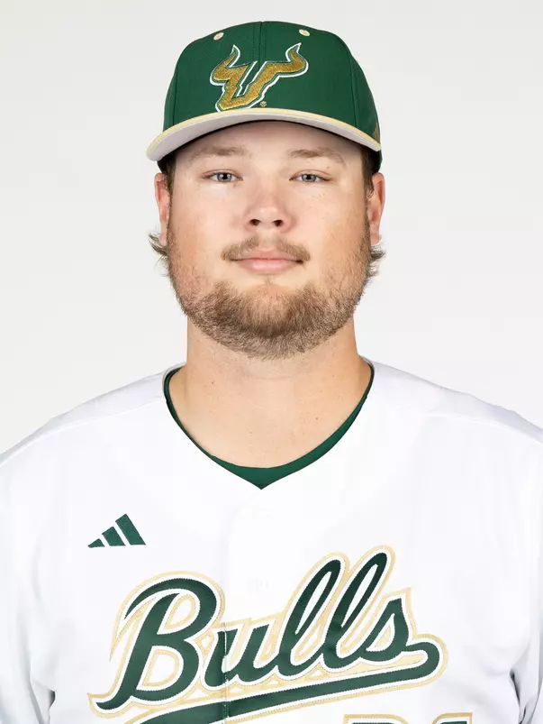 Austin Newton headshot taken during 2025 South Florida Baseball media day on January 24, 2025.
(Chris Henry / University of South Florida Athletics)