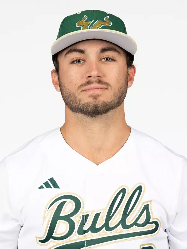 Bradke Lohry headshot taken during 2025 South Florida Baseball media day on January 24, 2025.
(Chris Henry / University of South Florida Athletics)