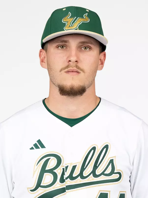 Corban Little headshot taken during 2025 South Florida Baseball media day on January 24, 2025.
(Chris Henry / University of South Florida Athletics)