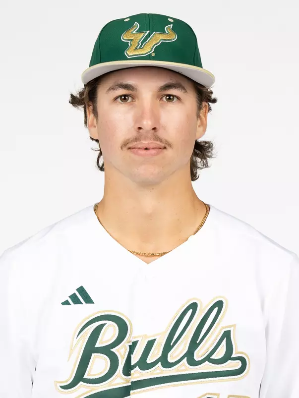 Corey Kling headshot taken during 2025 South Florida Baseball media day on January 24, 2025.
(Chris Henry / University of South Florida Athletics)